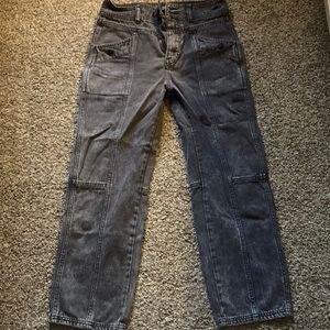 Urban Outfitters BDG grey boyfriend jean. Black buttons have slight wear